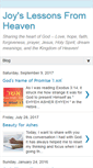 Mobile Screenshot of lessonsfromheaven.com